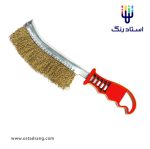 برس سیمی مسواکی مو طلایی