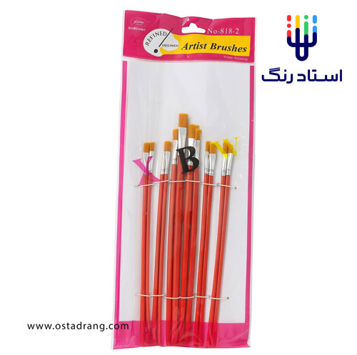 قلمو سری تخت (12 عددی) Artist Brushَ