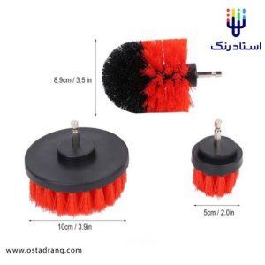فرچه شستشو دریلی 3 عددی