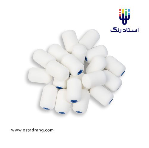 رول یدک انگشتی غلطک موکتی 5 سانتی (بسته 20 عددی) در استادرنگ.