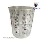 ظرف درجه دار شده رنگ