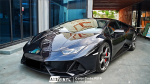 کاور بدنه خودرو اگزوینیل مدل مشکی پیانویی Axevinyl piano black