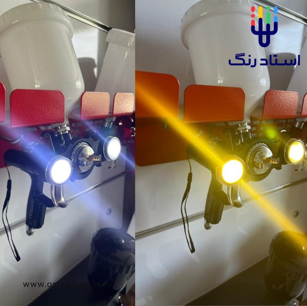 پیستوله ایتالکو مجیک وان به همراه چراغ قوه پیستوله