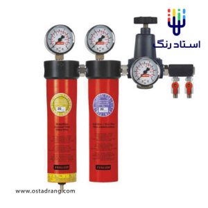 میکروفیلتر حرفه ای هوا دو سیلندر (دوقلو) ایتالکو مدل Italco Professional Air Filter AC6002