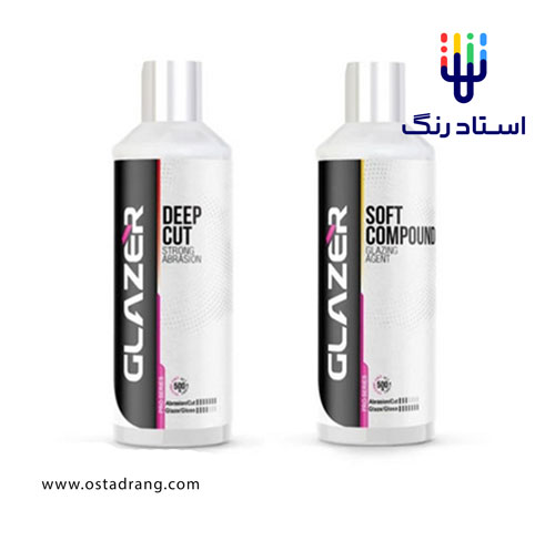 کیت پولیش 2 عددی گلیزر (زبر و نرم)
