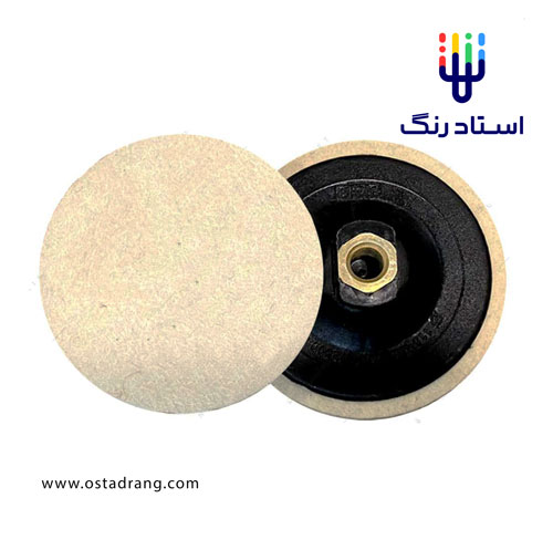 پد پولیش پیچ دار نمدی نسوز 115