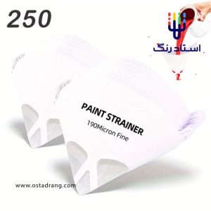 صافی رنگ کاغذی بسته 250 عددی