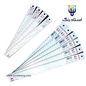 خط کش رنگ مدرج نوول