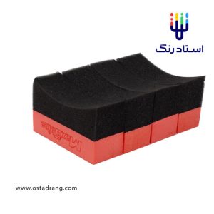 بسته 4 عددی پد اپلیکاتور اجرای واکس لاستیک مکس شاین Maxshine Curved Tyre Dressing Applicator
