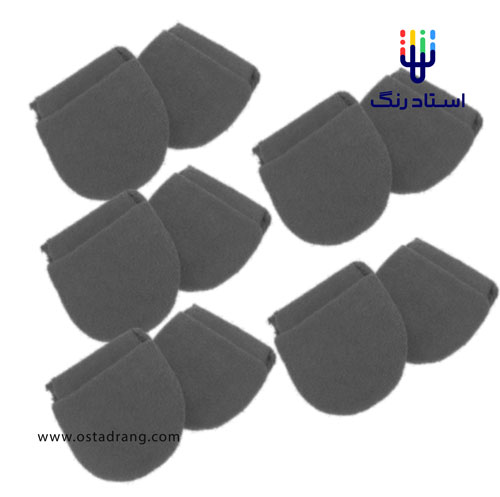 پد اپلیکاتور اجرای واکس مایکروفایبر بسته 10 عددی