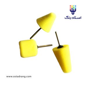 پد پولیش سر دریلی زرد قطر 30
