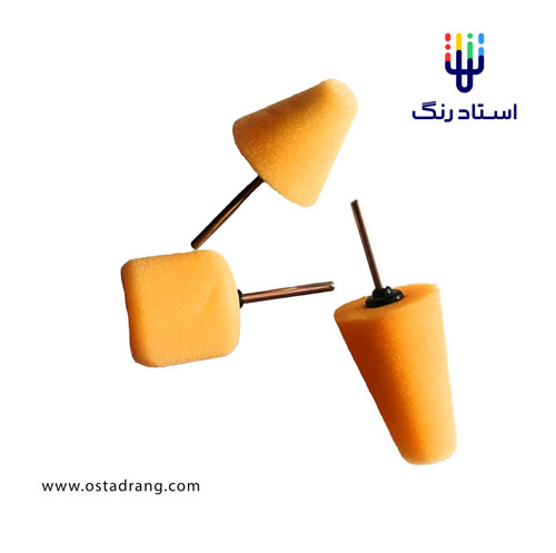 پد پولیش سر دریلی نارنجی قطر 30